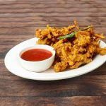 Onion bhajia