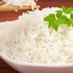 Plain rice